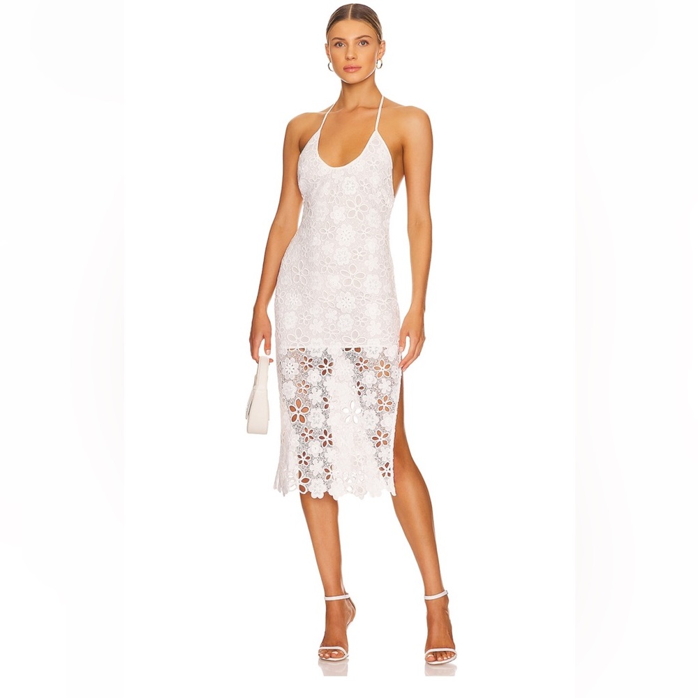 Majorelle neveya midi dress